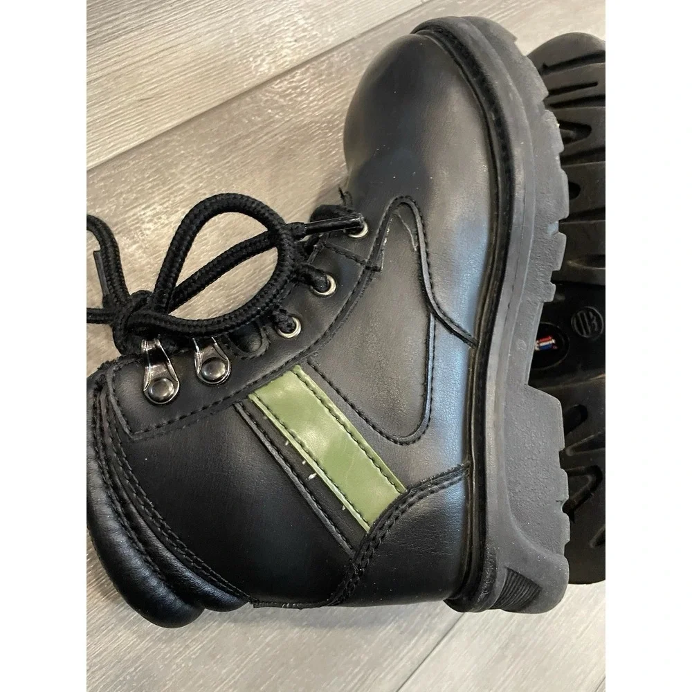 GI JO Little Boys Size  11.5 (US) Army Combat boots Collectible RARE